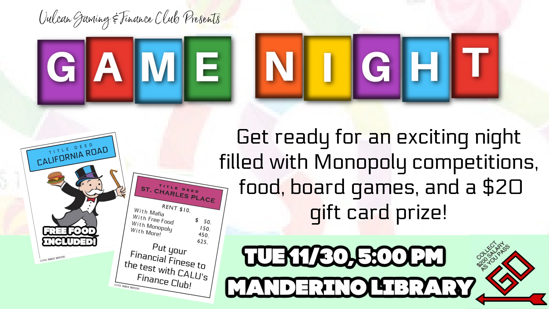 Game Night Ad - All information is in the email.
